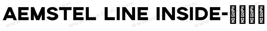Aemstel Line Inside字体转换